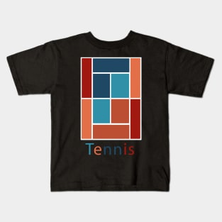 TENNIS COURT Kids T-Shirt